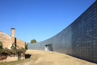 Area di riposo, campo spargimento ceneri e sala del commiato
